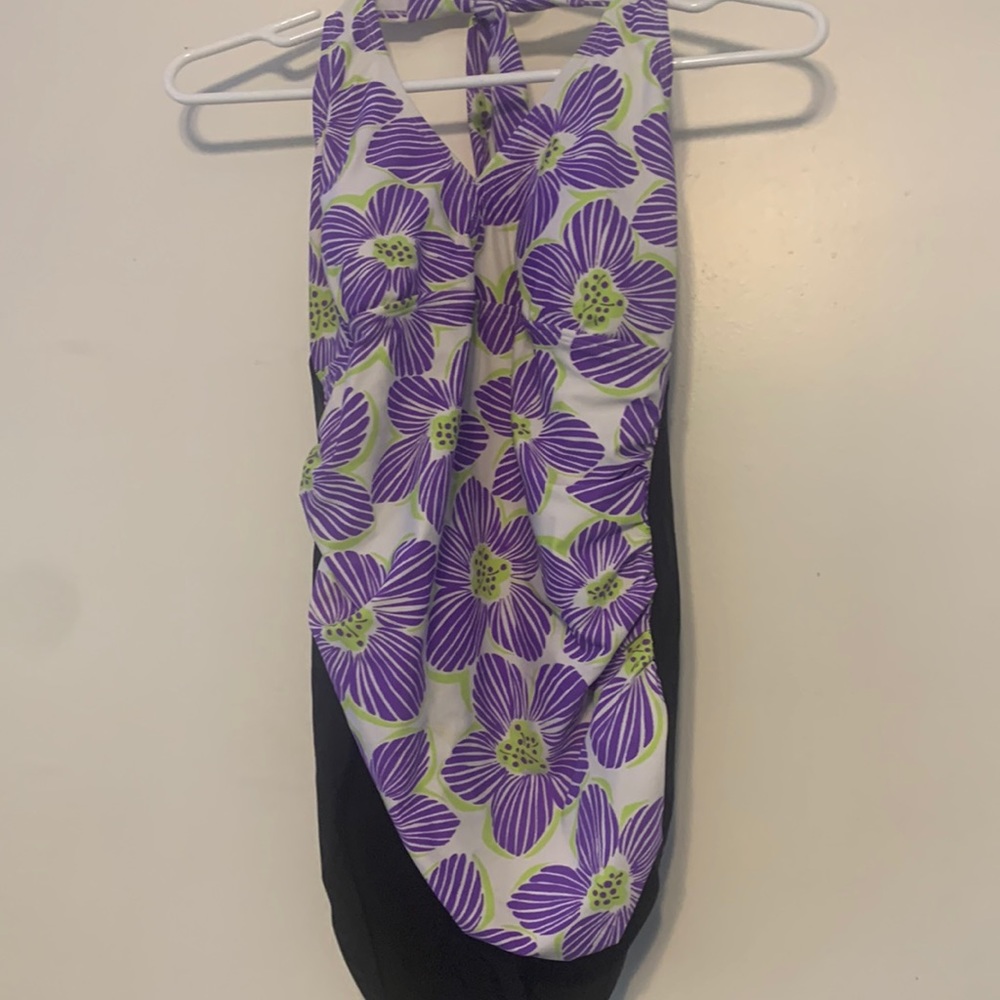 Lightly used one- piece bathing suit